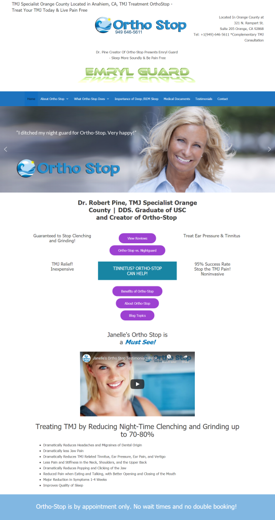 Orthostop TMJ Specialist Orthostop TMJ Specialist